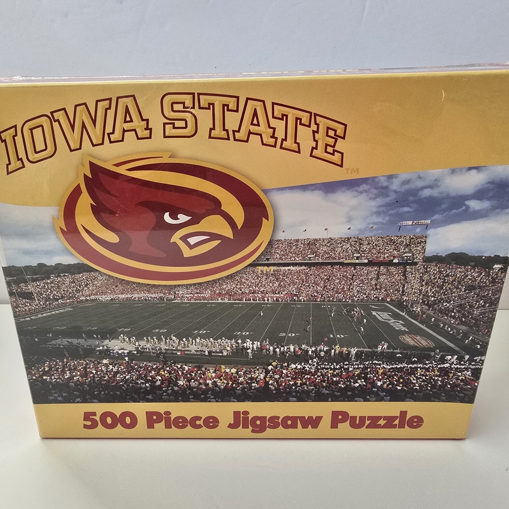 Iowa State Cyclones Football Field 500 Piece Jigsaw Puzzle New‎ In Package